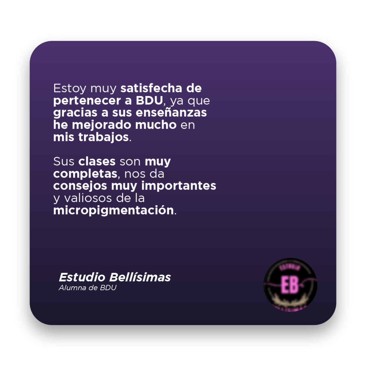 testimonios bdu-24